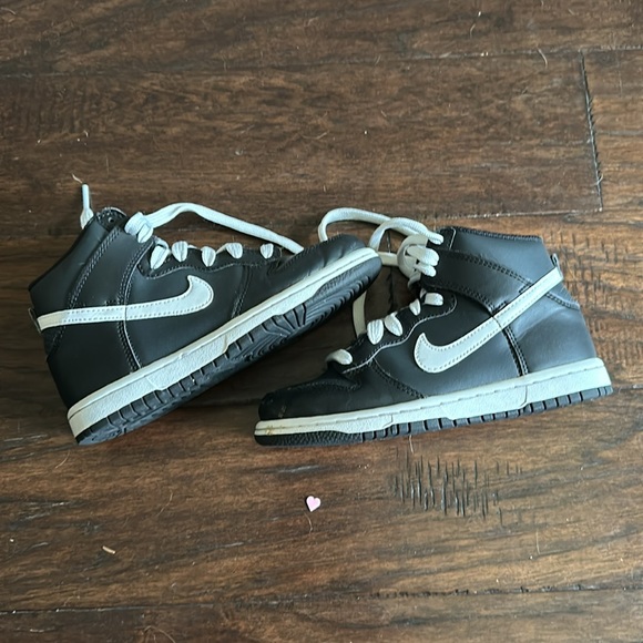 Kid- Boy- Nike Leather Black - Picture 1 of 5